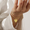 Custom Engraved Heart Bracelet - Image 5