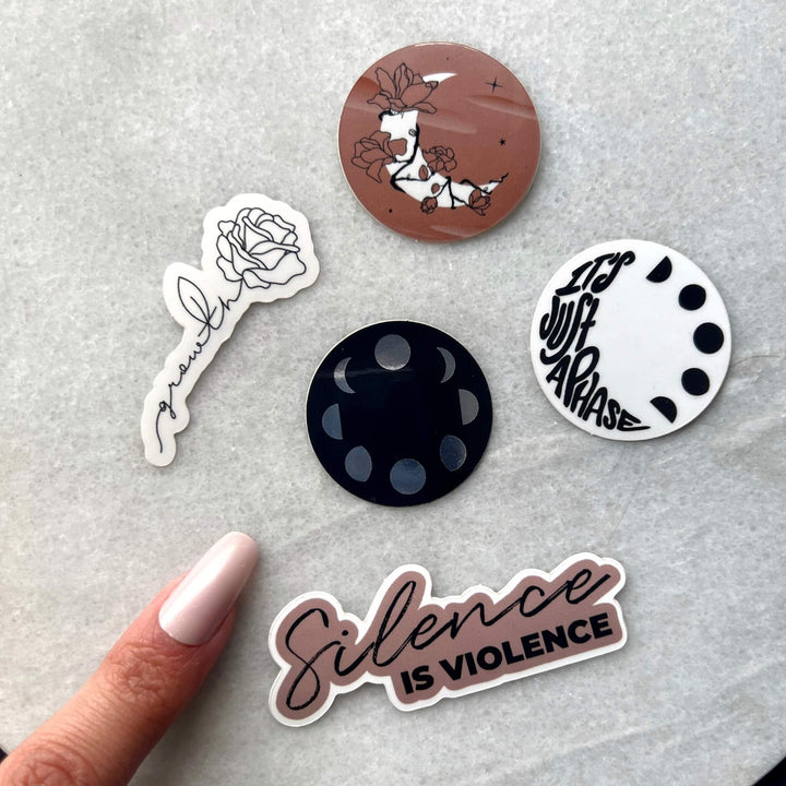 Phases of Change Sticker Pack
