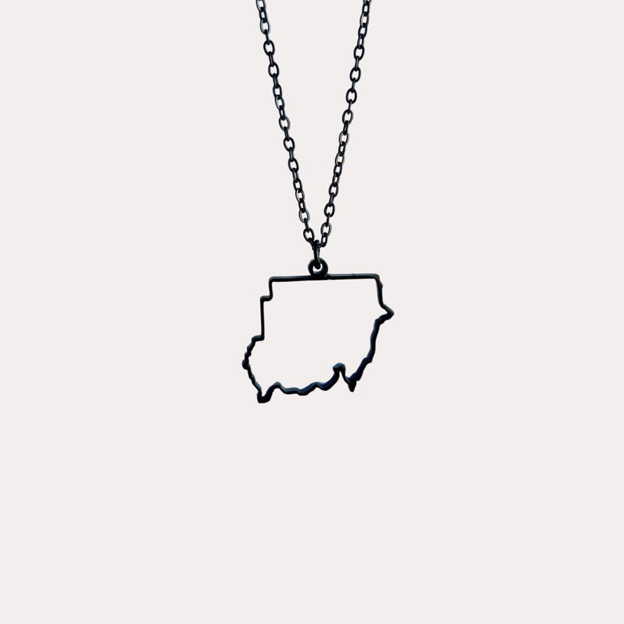 CustomOutlineMapNecklace