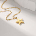 Custom Star Engraved Name Necklace - Image 6
