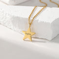 Custom Star Engraved Name Necklace - Image 4