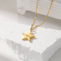 Custom Star Engraved Name Necklace - Image 3