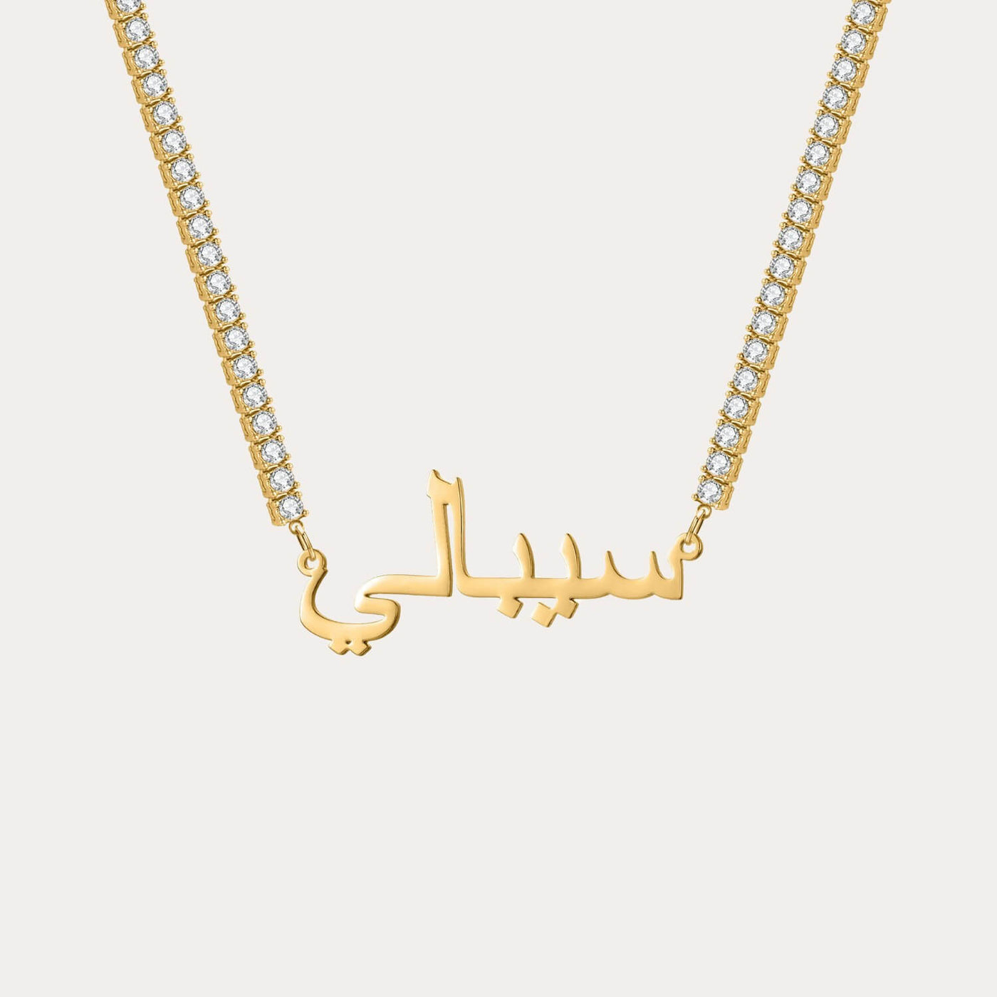 Custom Crystal Chain Necklace