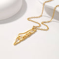 Custom Map Name Necklace | Palestine - Image 8