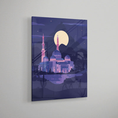 Desert Mosque | Acrylic Canvas