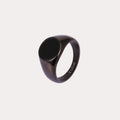Enamel Signet Ring - Image 1