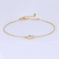 Crystal Floral Bracelet - Image 2
