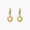 Heart Charm Earrings - Image 4