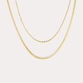 Layered Beaded Snake Chain - Image 1