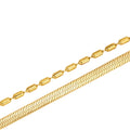 Layered Beaded Snake Chain - Image 2