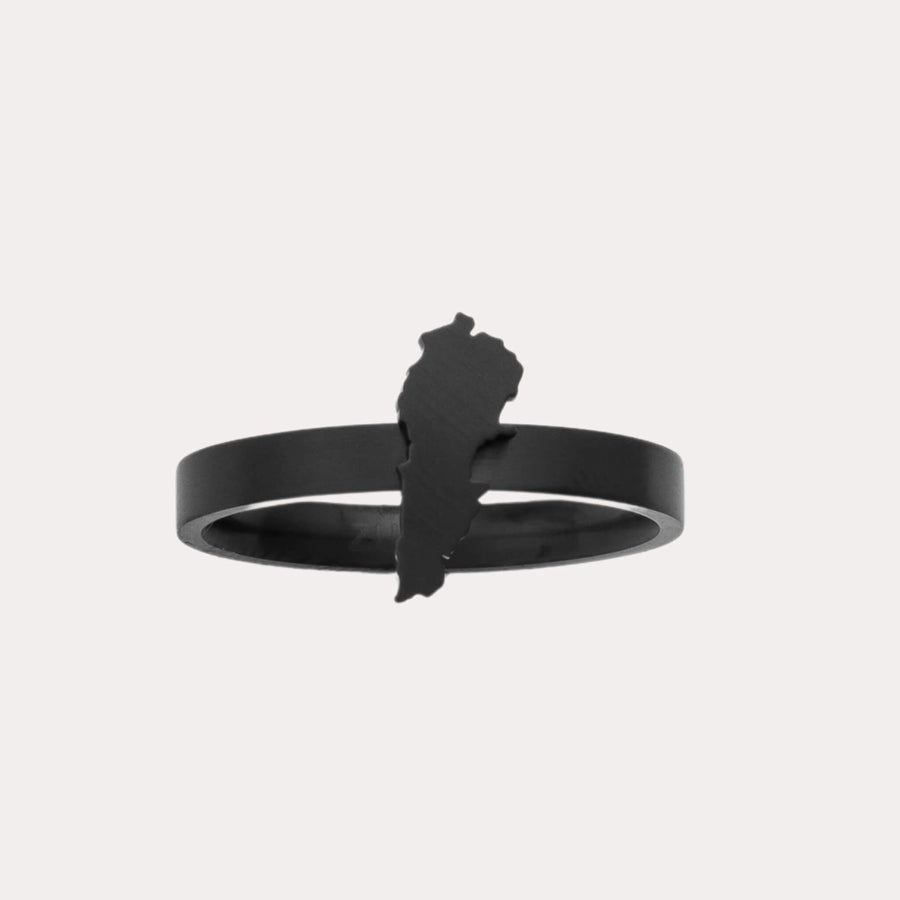 LebanonMapRing_Black_1