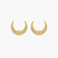 Moon Stud Earrings - Image 5