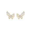 Mosaic Crystal Butterfly Earrings - Image 4