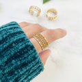 Multicolor Stone Ring - Image 2