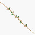 Palestine Crystal Olive Branch Bracelet - Image 3
