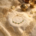 Palestine Crystal Olive Branch Bracelet - Image 5