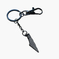 Palestine Keffiyeh Enamel Keychain - Image 1