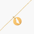 Palestine Map Necklace - Image 1