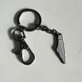 Palestine Keffiyeh Enamel Keychain - Image 7