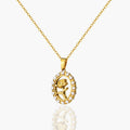 Pearl Enchanted Rose Necklace - Image 1