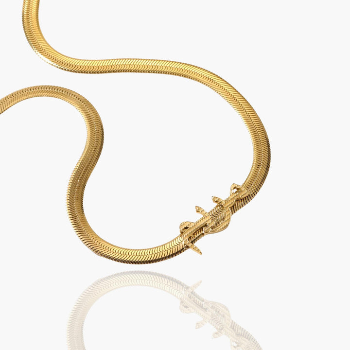 Personalized Snake Chain Necklace