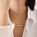 Personalized Snake Chain Necklace - Image 4