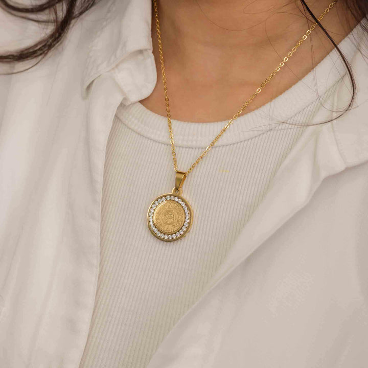 Ayatul Kursi Crystal Necklace