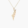 Palestine Calligraphy Necklace - Image 1