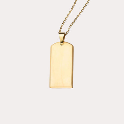 ZUDO Simple Tag Necklace