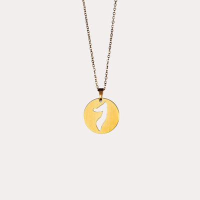 ZUDO Somalia Map Necklace