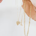 Verily With Every Hardship Comes Ease Heart Calligraphy Necklace - Image 7