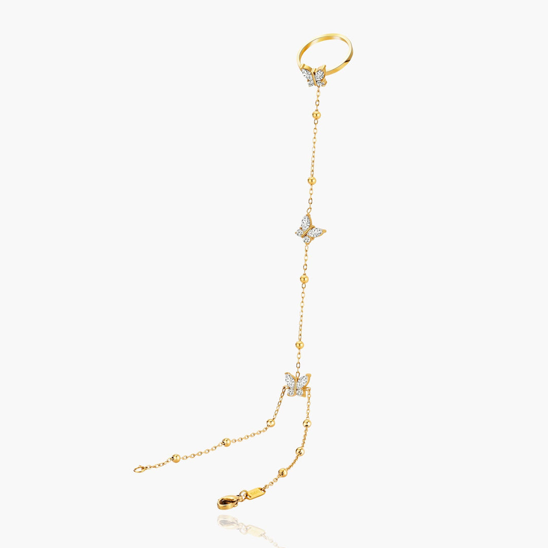 Butterfly Hand Chain Bracelet