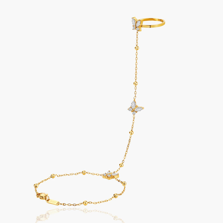 Butterfly Hand Chain Bracelet