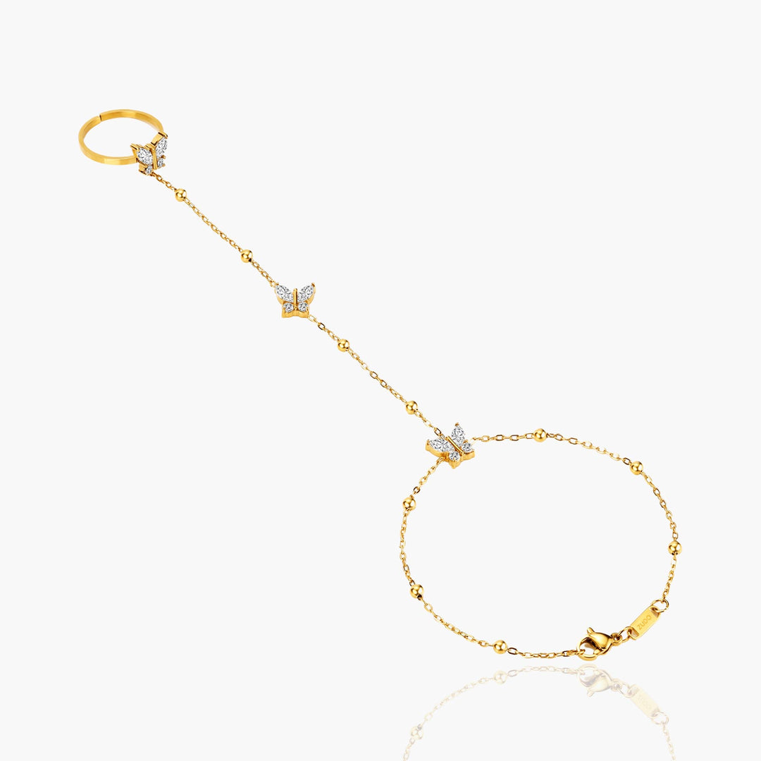 Butterfly Hand Chain Bracelet