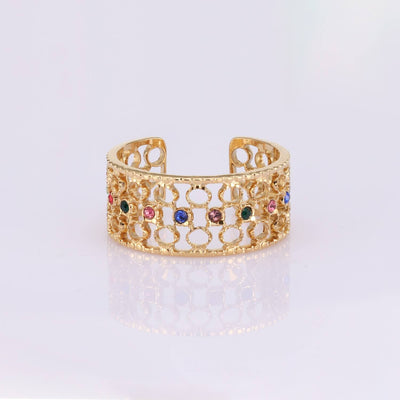 Multicolor Stone Ring