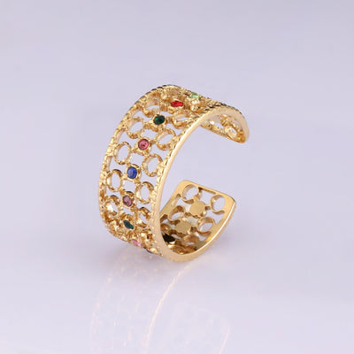 Multicolor Stone Ring