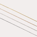 Non-adjustable 1mm Cable Chain - Image 4
