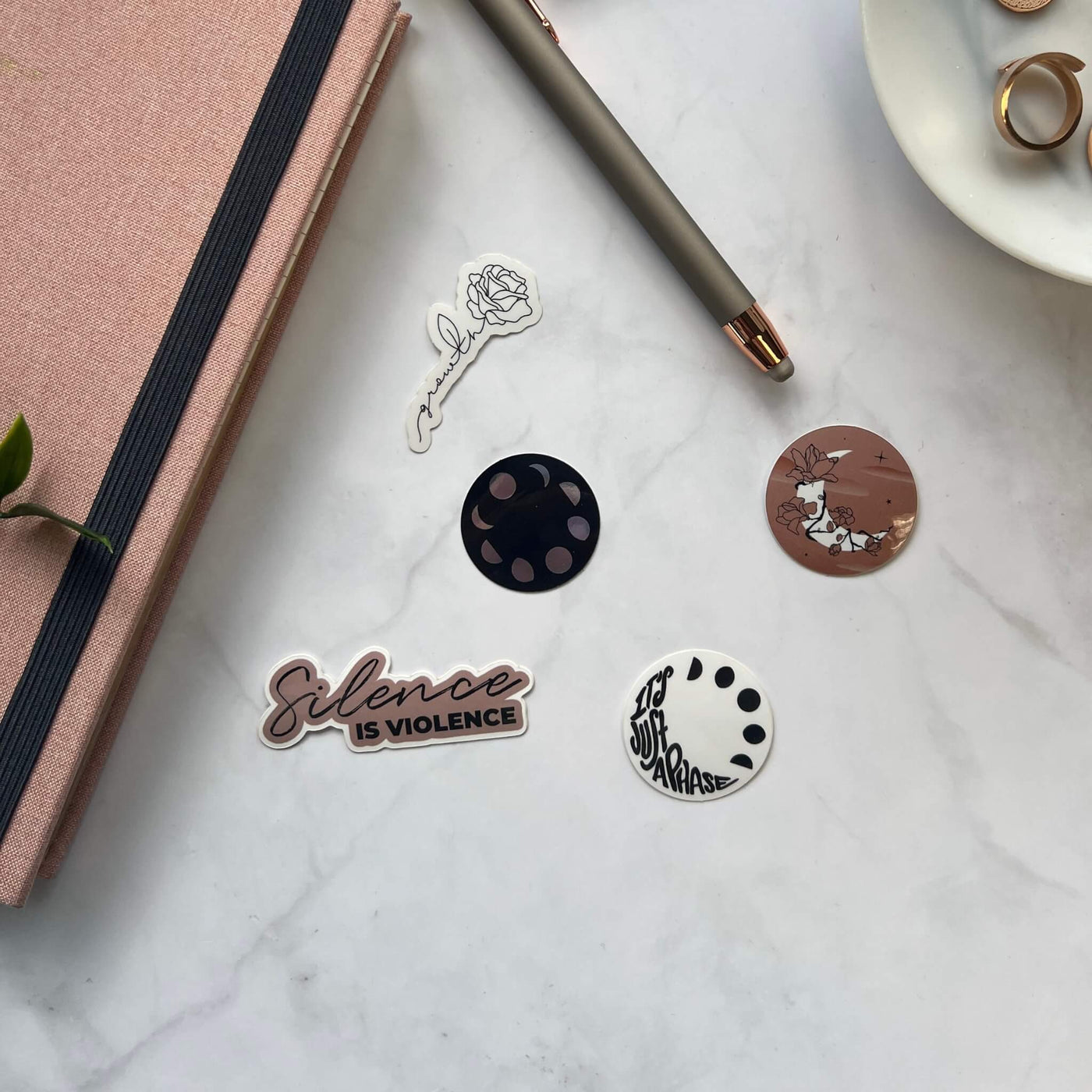 ZUDO | Phases of Change Sticker Pack