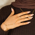 Butterfly Hand Chain Bracelet - Image 5