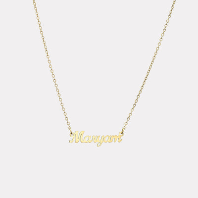 ready made name necklace
