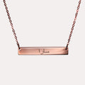 Personalized Name Bar Necklace - Image 2