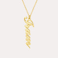 Personalized Vertical Name Necklace - Image 1