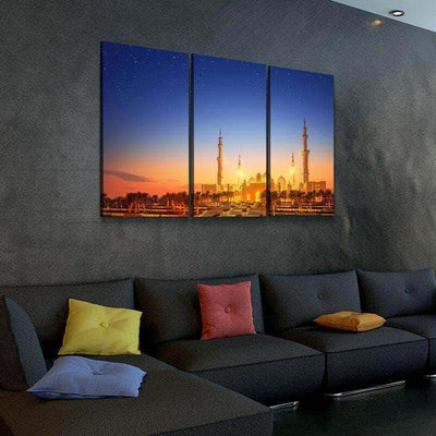 SHEIKH ZAYED GRAND MOSQUE | AT DUSK | CANVAS
