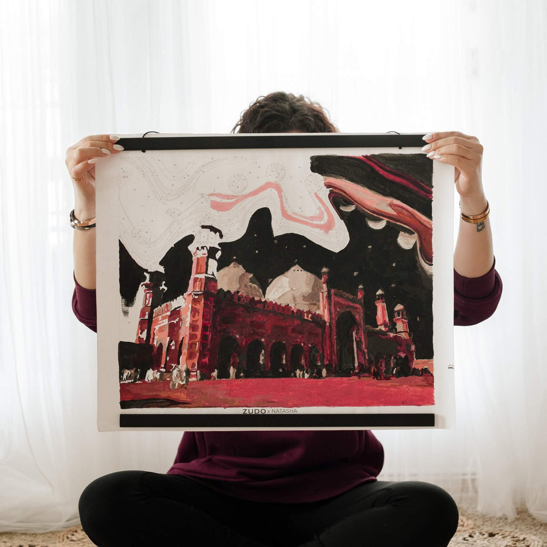 Magnetic Wooden Hanger Frame | Paint by Numbers