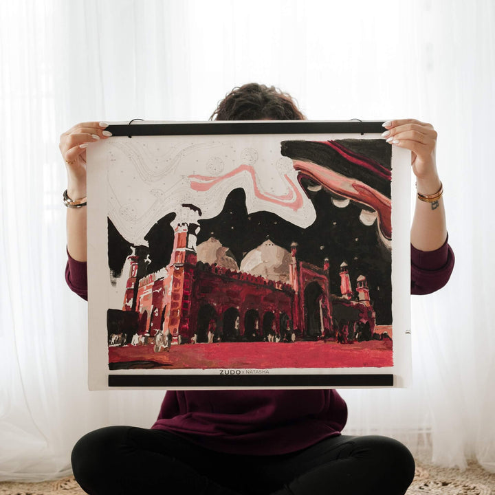 Magnetic Wooden Hanger Frame | Paint by Numbers