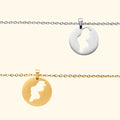Tunisia Map Necklace - Image 1