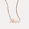 Custom Glitter Name Necklace - Image 1