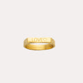Custom Signet Bar Ring - Image 1