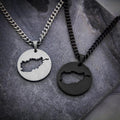 Afghanistan Map Necklace - Image 4
