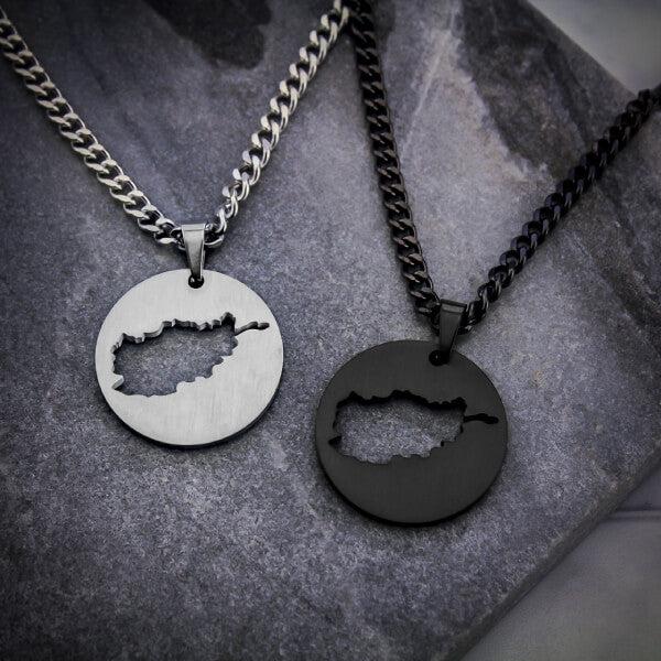 ZUDO - Represent Your Roots - Map Necklace
